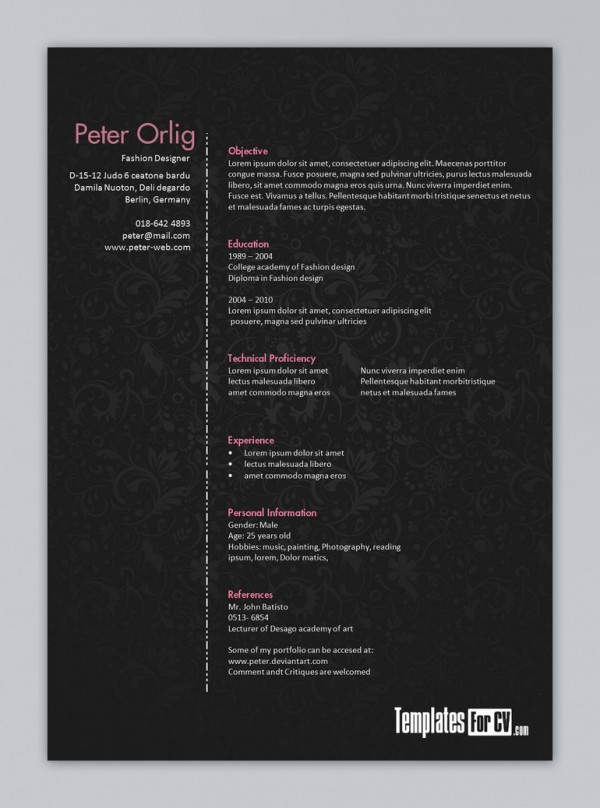 premium resume templates